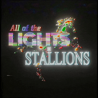 Mashup visualizer for 'Kanye West - All of the Lights x WAVEDASH - Stallions' <br>(full video on Youtube)